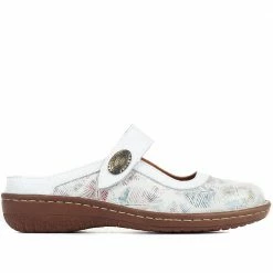 Pavers Leather Slip-On Clogs - DRTMA35021 / 322 262