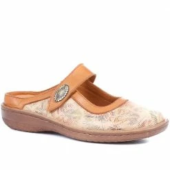 Pavers Leather Slip-On Clogs - DRTMA35021 / 322 262
