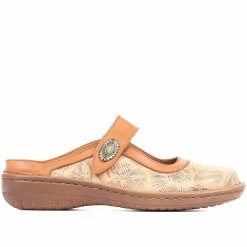Pavers Leather Slip-On Clogs - DRTMA35021 / 322 262