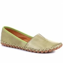 Ladies White Leather Loafers By Pavers - KARY25006 / 309 827 / 309 827 48 Ladies White Leather Loafers By Pavers - KARY25006 / 309 827 / 309 827