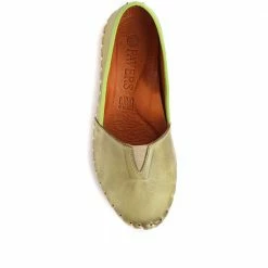 Ladies White Leather Loafers By Pavers - KARY25006 / 309 827 / 309 827 64 Ladies White Leather Loafers By Pavers - KARY25006 / 309 827 / 309 827