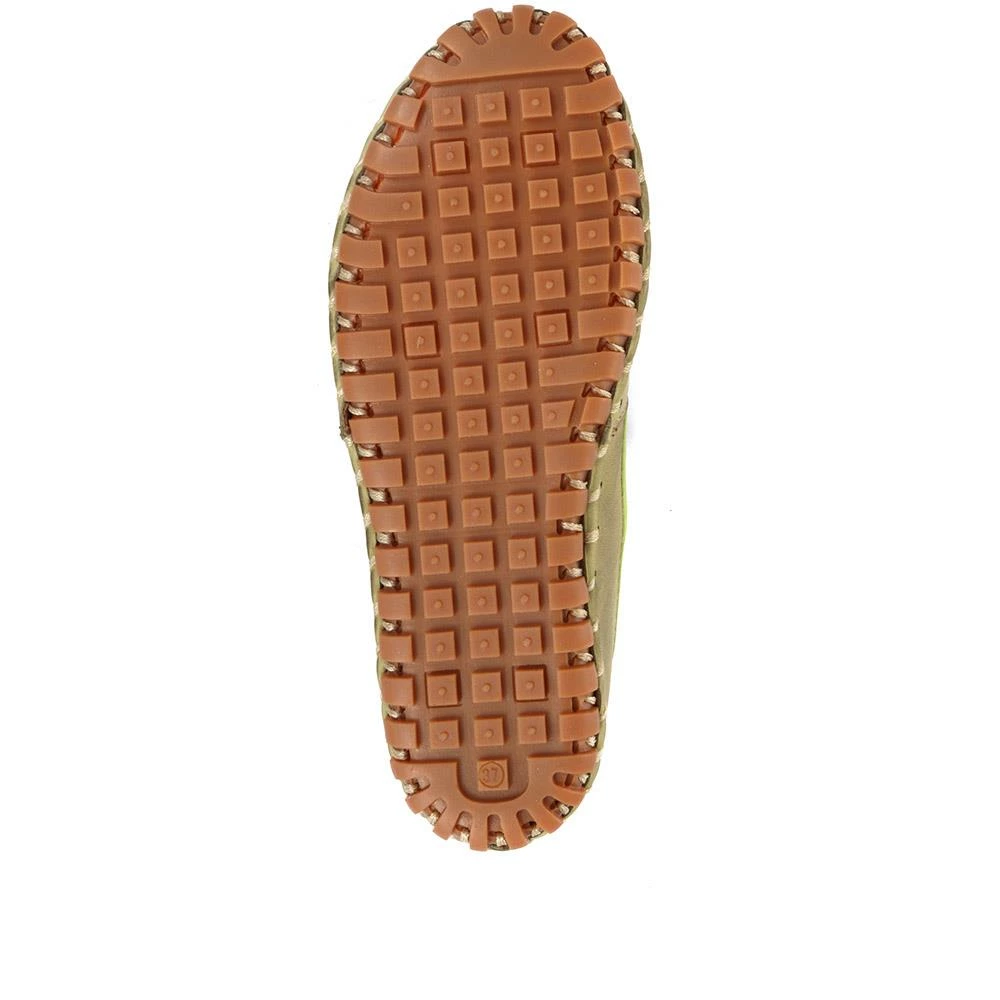 Ladies White Leather Loafers By Pavers - KARY25006 / 309 827 / 309 827 21 Ladies White Leather Loafers By Pavers - KARY25006 / 309 827 / 309 827