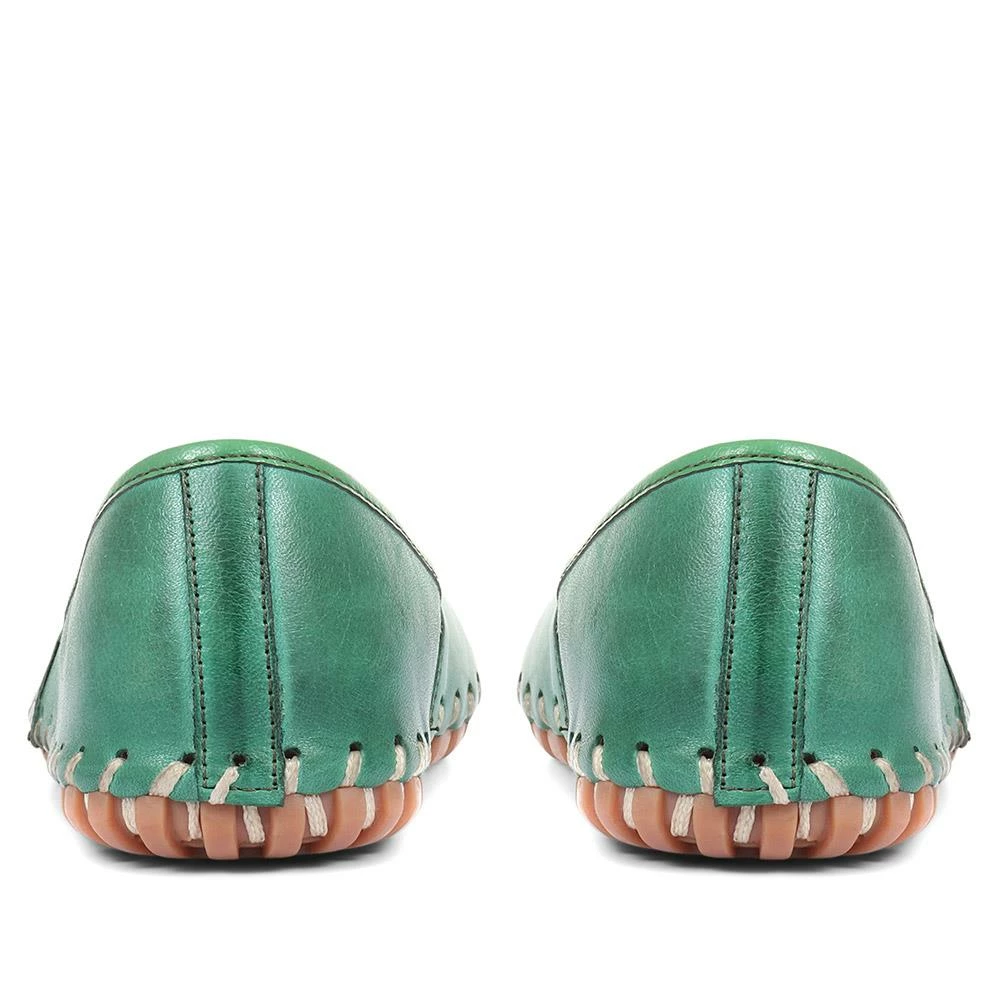 Ladies White Leather Loafers By Pavers - KARY25006 / 309 827 / 309 827 23 Ladies White Leather Loafers By Pavers - KARY25006 / 309 827 / 309 827