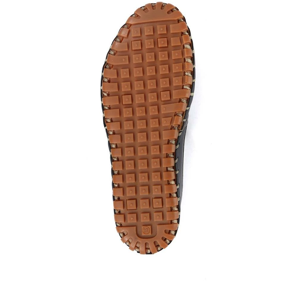 Ladies White Leather Loafers By Pavers - KARY25006 / 309 827 / 309 827 29 Ladies White Leather Loafers By Pavers - KARY25006 / 309 827 / 309 827