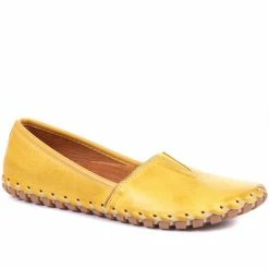 Ladies White Leather Loafers By Pavers - KARY25006 / 309 827 / 309 827 50 Ladies White Leather Loafers By Pavers - KARY25006 / 309 827 / 309 827