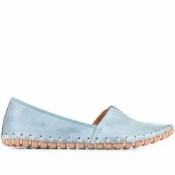 Ladies White Leather Loafers By Pavers - KARY25006 / 309 827 / 309 827 82 Ladies White Leather Loafers By Pavers - KARY25006 / 309 827 / 309 827