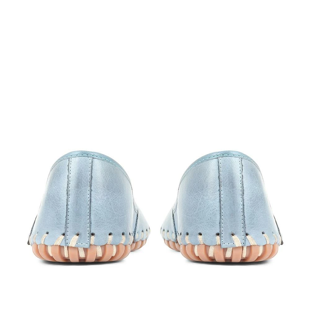 Ladies White Leather Loafers By Pavers - KARY25006 / 309 827 / 309 827 39 Ladies White Leather Loafers By Pavers - KARY25006 / 309 827 / 309 827