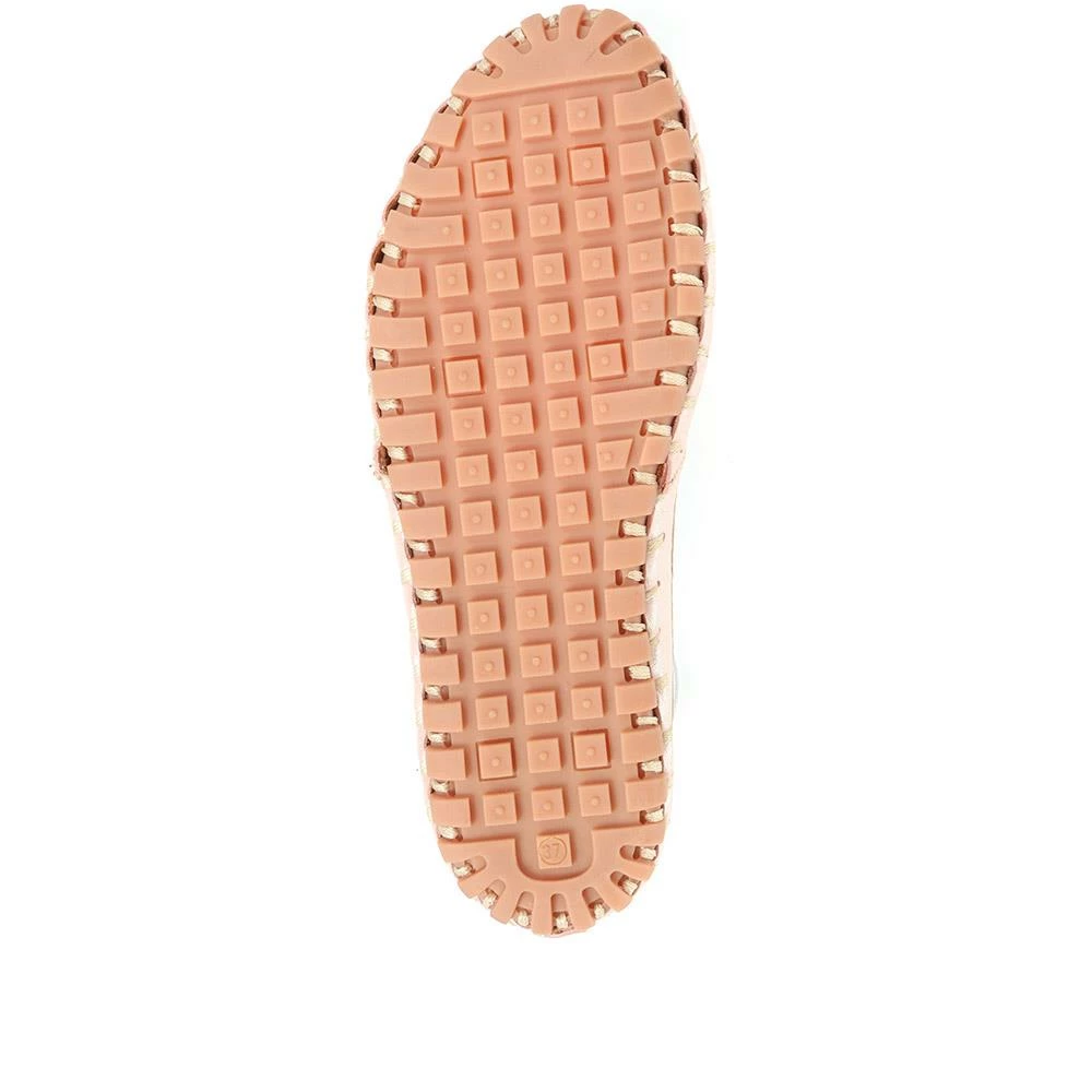 Ladies White Leather Loafers By Pavers - KARY25006 / 309 827 / 309 827 45 Ladies White Leather Loafers By Pavers - KARY25006 / 309 827 / 309 827