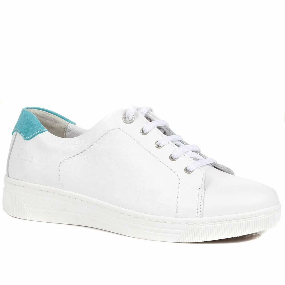 Fly Flot Lace-Up Leather Trainers - CAL35011 / 321 532 2 Fly Flot Lace-Up Leather Trainers - CAL35011 / 321 532