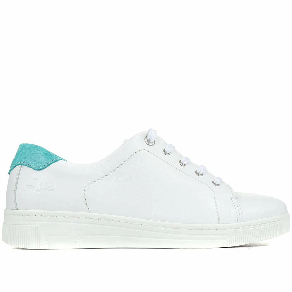 Fly Flot Lace-Up Leather Trainers - CAL35011 / 321 532 3 Fly Flot Lace-Up Leather Trainers - CAL35011 / 321 532