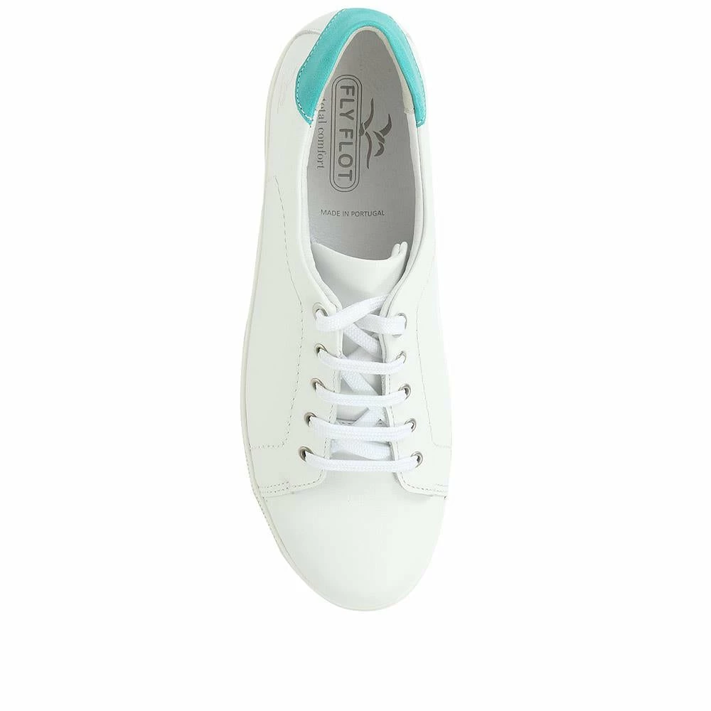 Fly Flot Lace-Up Leather Trainers - CAL35011 / 321 532 5 Fly Flot Lace-Up Leather Trainers - CAL35011 / 321 532