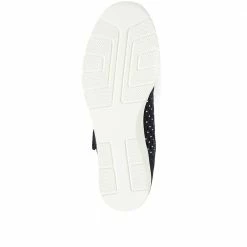 Pavers Embellished Wedge Heel Mary Janes - WOIL35001 / 321 713 Shoes