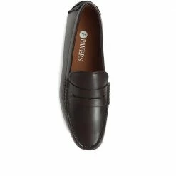 Pavers Men's Leather Moccasin Loafers - GOPI35001 / 321 835 20 Pavers Men's Leather Moccasin Loafers - GOPI35001 / 321 835