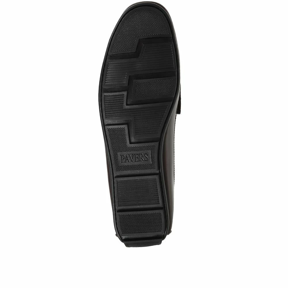 Pavers Men's Leather Moccasin Loafers - GOPI35001 / 321 835 11 Pavers Men's Leather Moccasin Loafers - GOPI35001 / 321 835