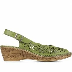 Pavers Leather Slingback Sandals - OZAR35001 / 322 282