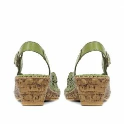 Pavers Leather Slingback Sandals - OZAR35001 / 322 282
