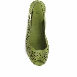 Pavers Leather Slingback Sandals - OZAR35001 / 322 282