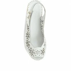 Pavers Leather Slingback Sandals - OZAR35001 / 322 282