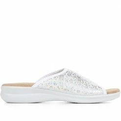 Pavers Wide Fit Mule Sandals - POLY35009 / 321 742