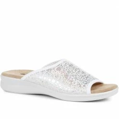 Pavers Wide Fit Mule Sandals - POLY35009 / 321 742