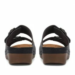 Pavers Ladies Casual Buckle Mule Sandals - SERAY33003 / 319 953 / 319 953