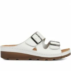 Pavers Ladies Casual Buckle Mule Sandals - SERAY33003 / 319 953 / 319 953