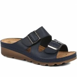 Pavers Ladies Casual Buckle Mule Sandals - SERAY33003 / 319 953 / 319 953