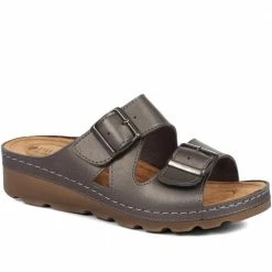 Pavers Ladies Casual Buckle Mule Sandals - SERAY33003 / 319 953 / 319 953