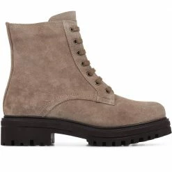 Bellissimo Leather Combat Boots - BELMUYA34019 / 321 986