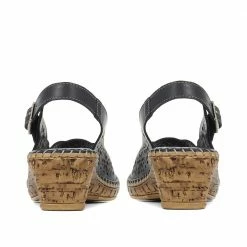 Pavers Leather Slingback Sandals - OZAR35001 / 322 282