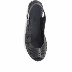 Pavers Leather Slingback Sandals - OZAR35001 / 322 282