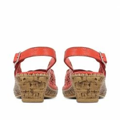 Pavers Leather Slingback Sandals - OZAR35001 / 322 282