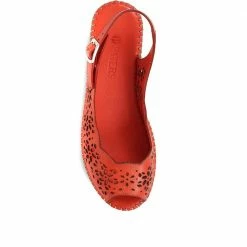 Pavers Leather Slingback Sandals - OZAR35001 / 322 282