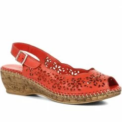 Pavers Leather Slingback Sandals - OZAR35001 / 322 282