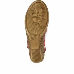 Pavers Leather Slingback Sandals - OZAR35001 / 322 282