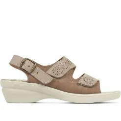 Pavers Fully Adjustable Leather Sandals - POLY35003 / 321 698 14 Pavers Fully Adjustable Leather Sandals - POLY35003 / 321 698