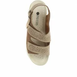 Pavers Fully Adjustable Leather Sandals - POLY35003 / 321 698 16 Pavers Fully Adjustable Leather Sandals - POLY35003 / 321 698