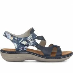 Pavers Wide Fit Flat Sandals - WBINS33031 / 319 972