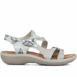 Pavers Wide Fit Flat Sandals - WBINS33031 / 319 972