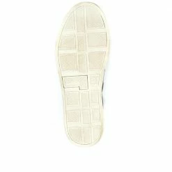 Pavers Wide Fit Leather Lace-Up Trainers - PARK35001 / 321 561