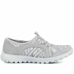 Pavers Wide Fit Lightweight Slip-On Sneakers / 314 777