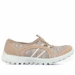 Pavers Wide Fit Lightweight Slip-On Sneakers / 314 777