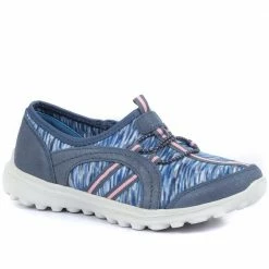 Pavers Wide Fit Lightweight Slip-On Sneakers / 314 777