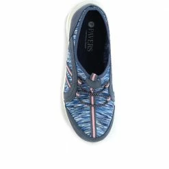 Pavers Wide Fit Lightweight Slip-On Sneakers / 314 777