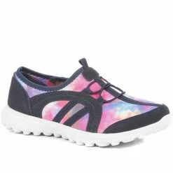 Pavers Wide Fit Lightweight Slip-On Trainers - BRK29010 / 314 777