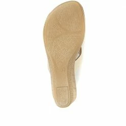 Pavers Toe-Post Wedge Sandals - INB35031 / 321 777