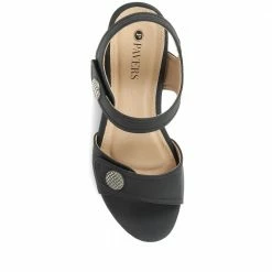 Pavers Strappy Heeled Sandals - BAIZH35053 / 321 470