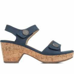 Pavers Strappy Heeled Sandals - BAIZH35053 / 321 470