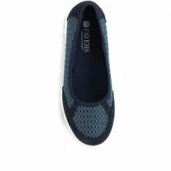 Pavers Shoes Wide Fit Lightweight Sneaker Pump - BRK29012 / 314 882 / 314 882