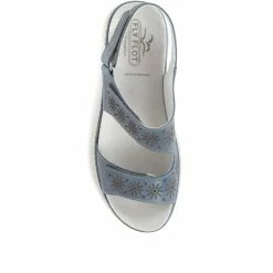 Fly Flot Adjustable Flat Leather Sandals - CAL33003 / 319 505